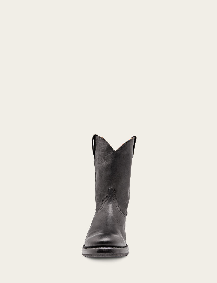 Frye Men's Black Duke Roper Boots / Black