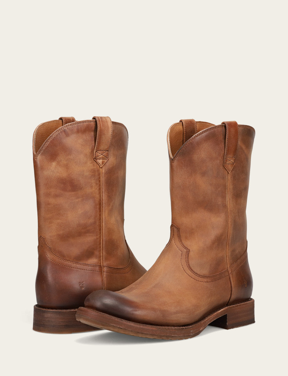Frye Men's Tobacco Duke Roper Boots / Tobacco