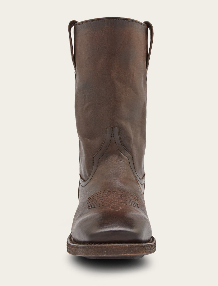 Frye Men's Chocolate Nash Roper Western Boots / CHOCOLATE