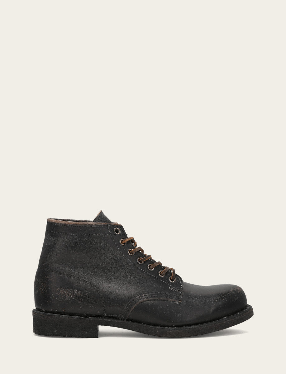 Frye Men's Black Prison Boots / Black