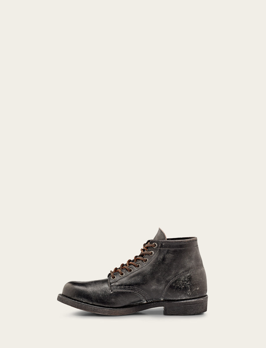 Frye Men's Black Prison Boots / Black