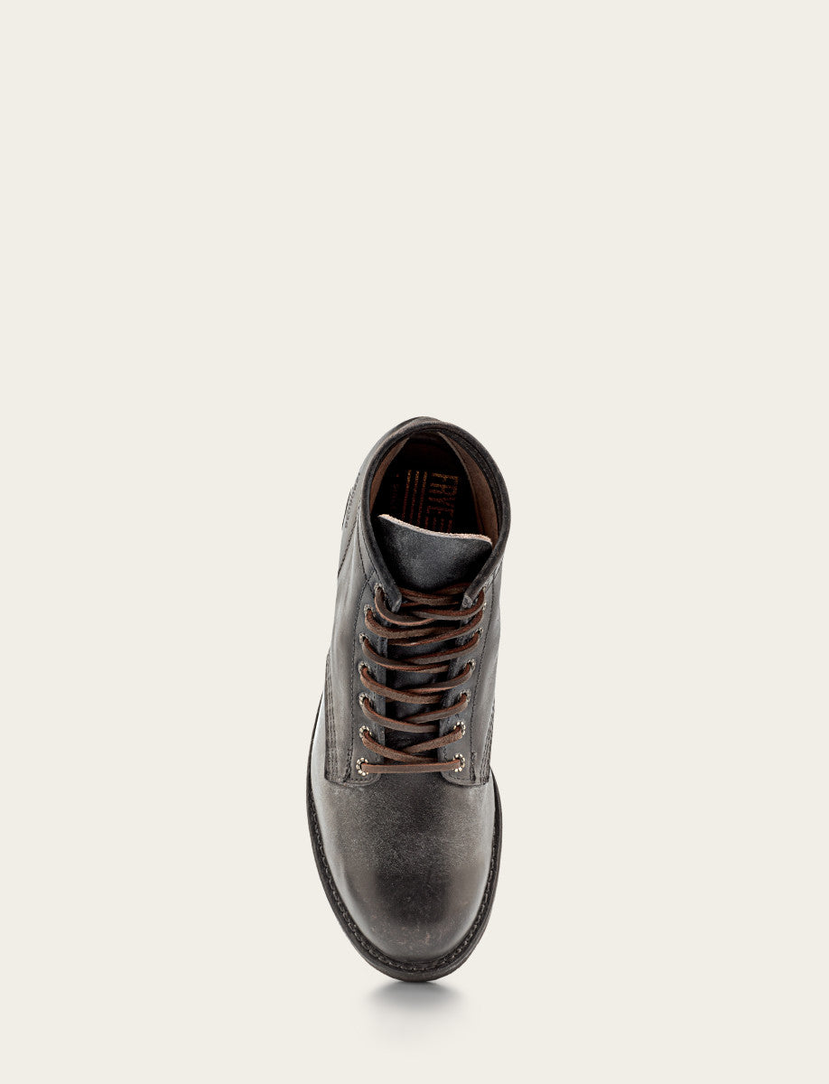 Frye Men's Black Prison Boots / Black