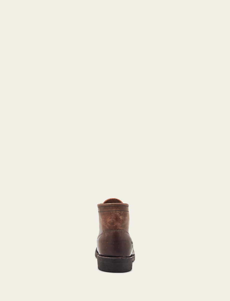 Frye Men's Dark Brown Prison Boots / Dark Brown