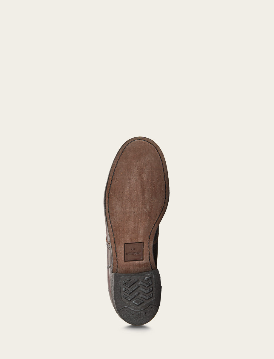 Frye Men's Dark Brown Prison Boots / Dark Brown