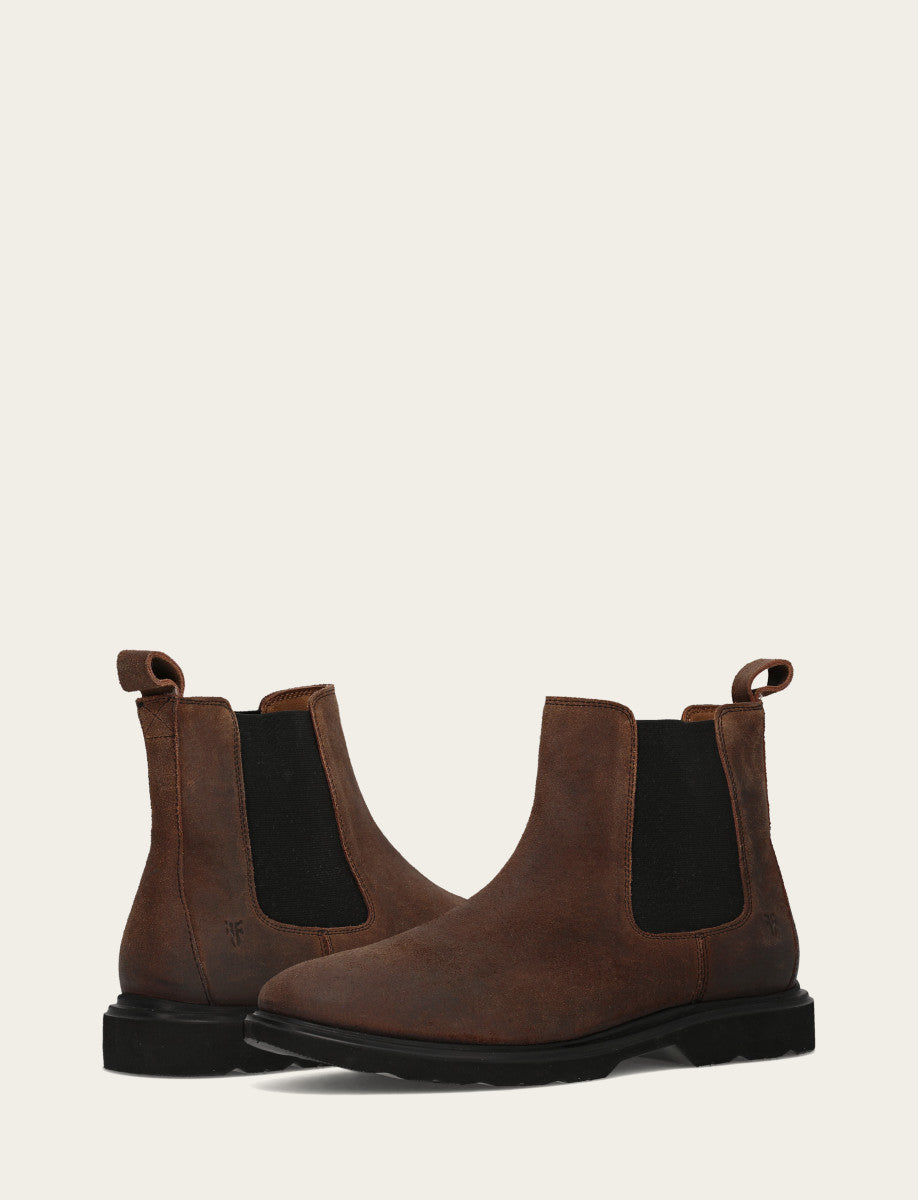 Frye Men's Dark Walnut Connor Chelsea Boot / Dark Walnut
