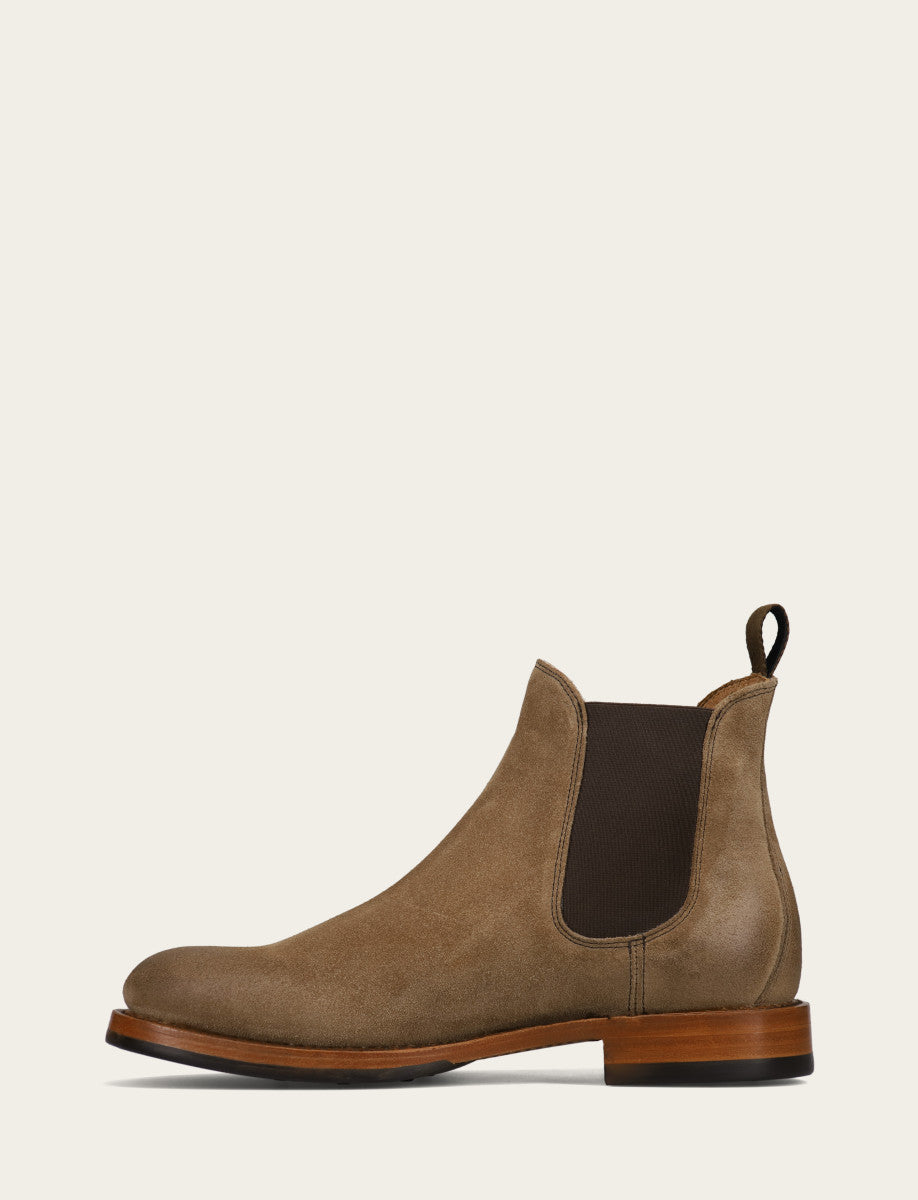 Frye Men's Mushroom Dylan Chelsea Boots / Mushroom