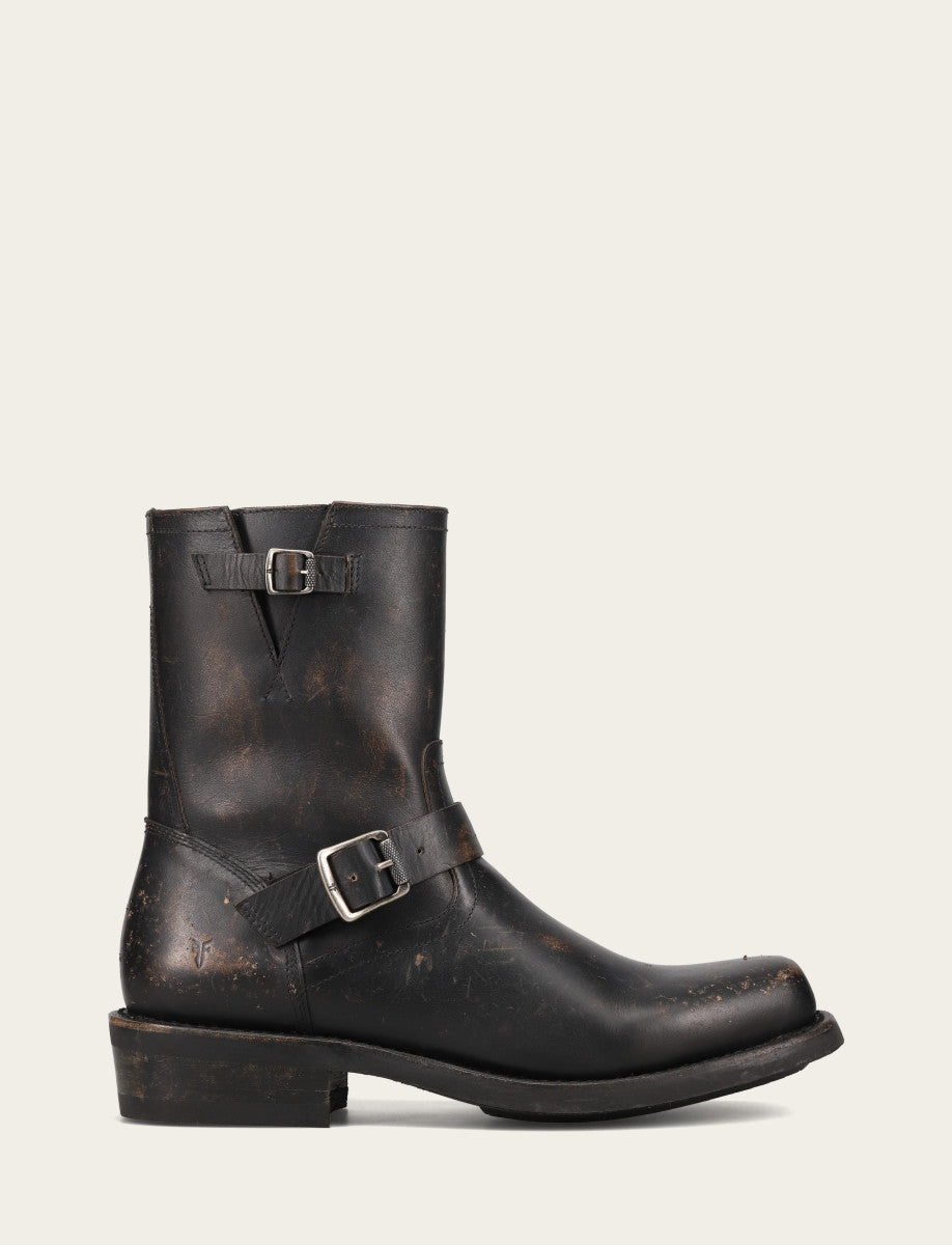 Frye Men's Conway Engineer Smooth Leather Boot / Antique Black