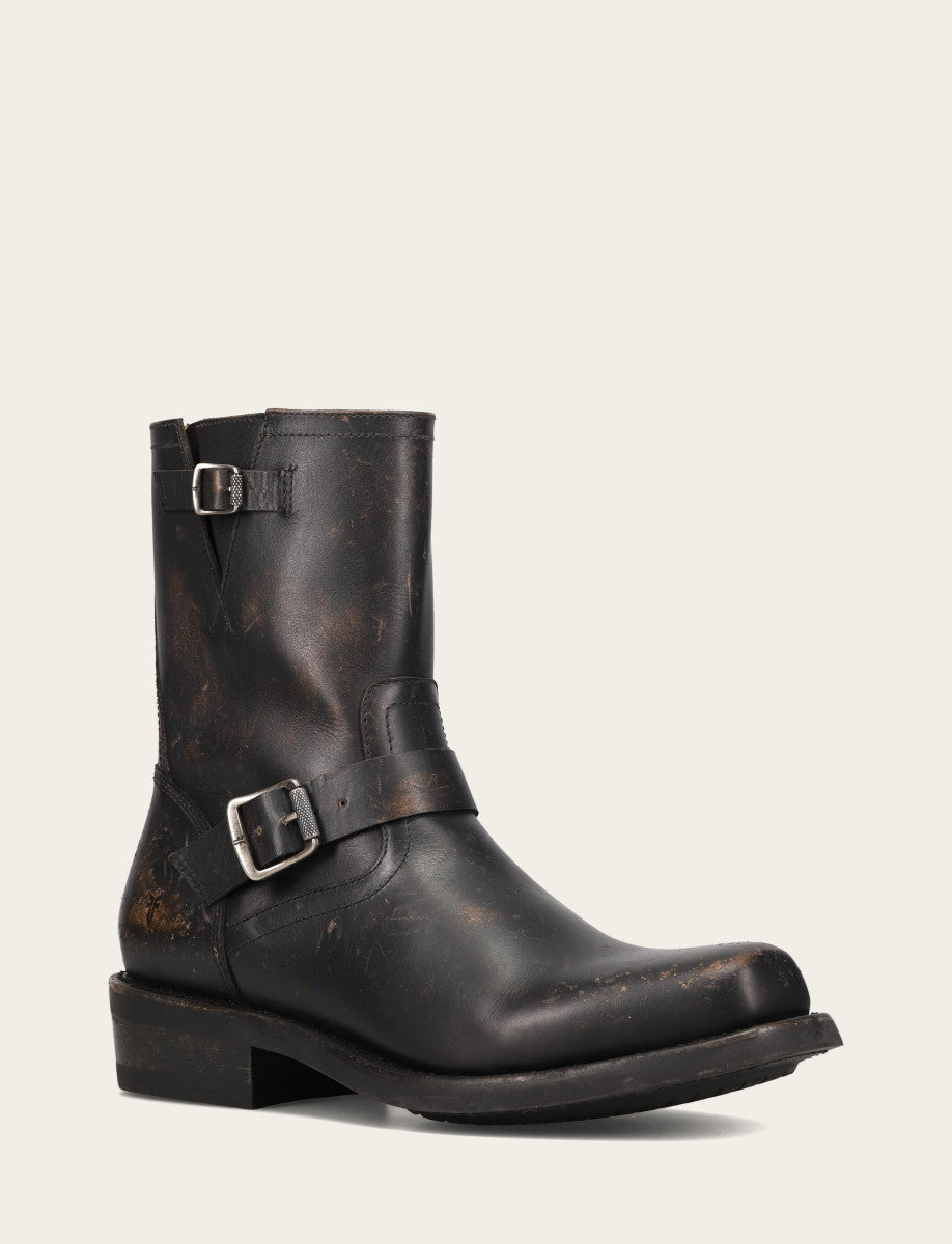 Frye Men's Conway Engineer Smooth Leather Boot / Antique Black