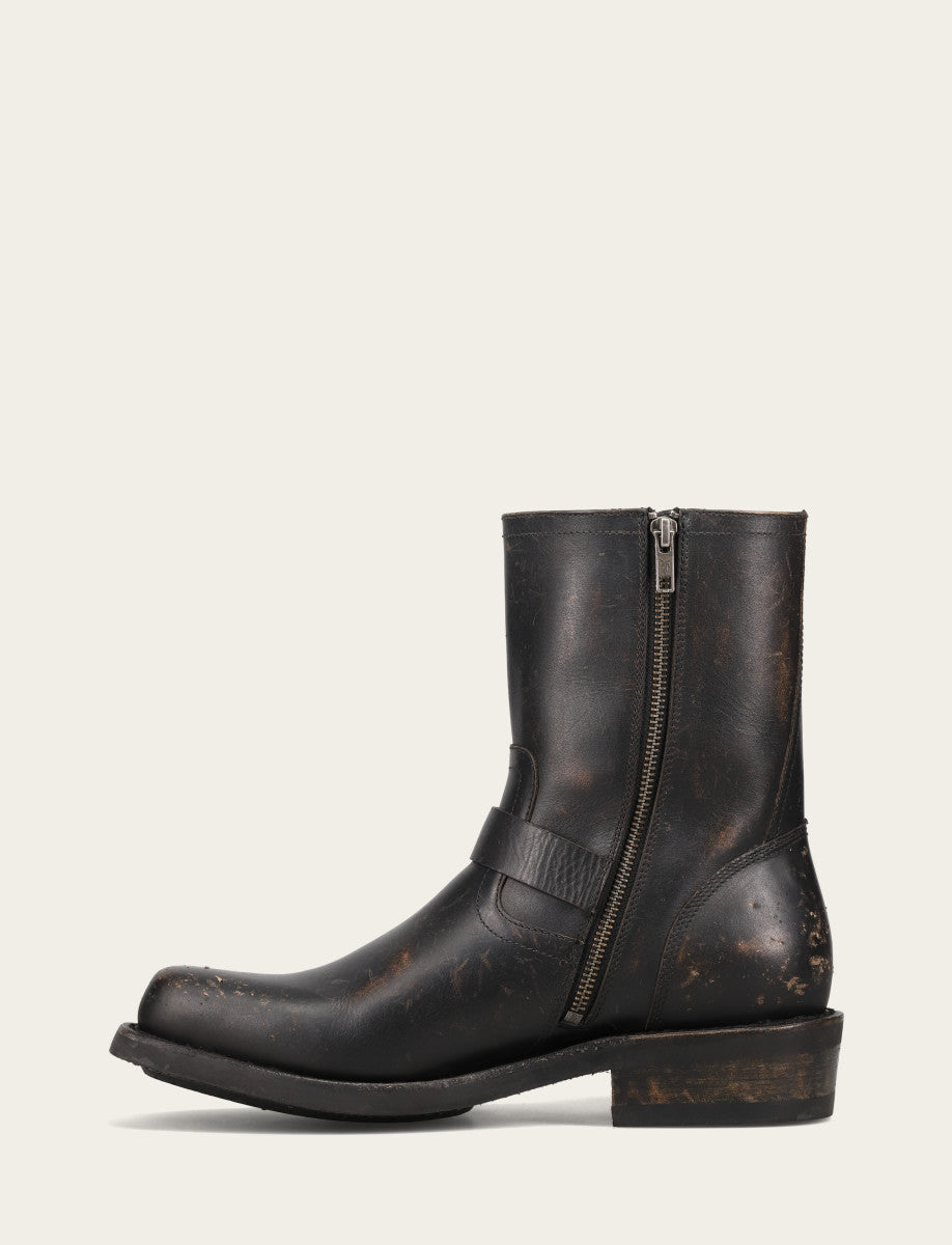 Frye Men's Conway Engineer Smooth Leather Boot / Antique Black