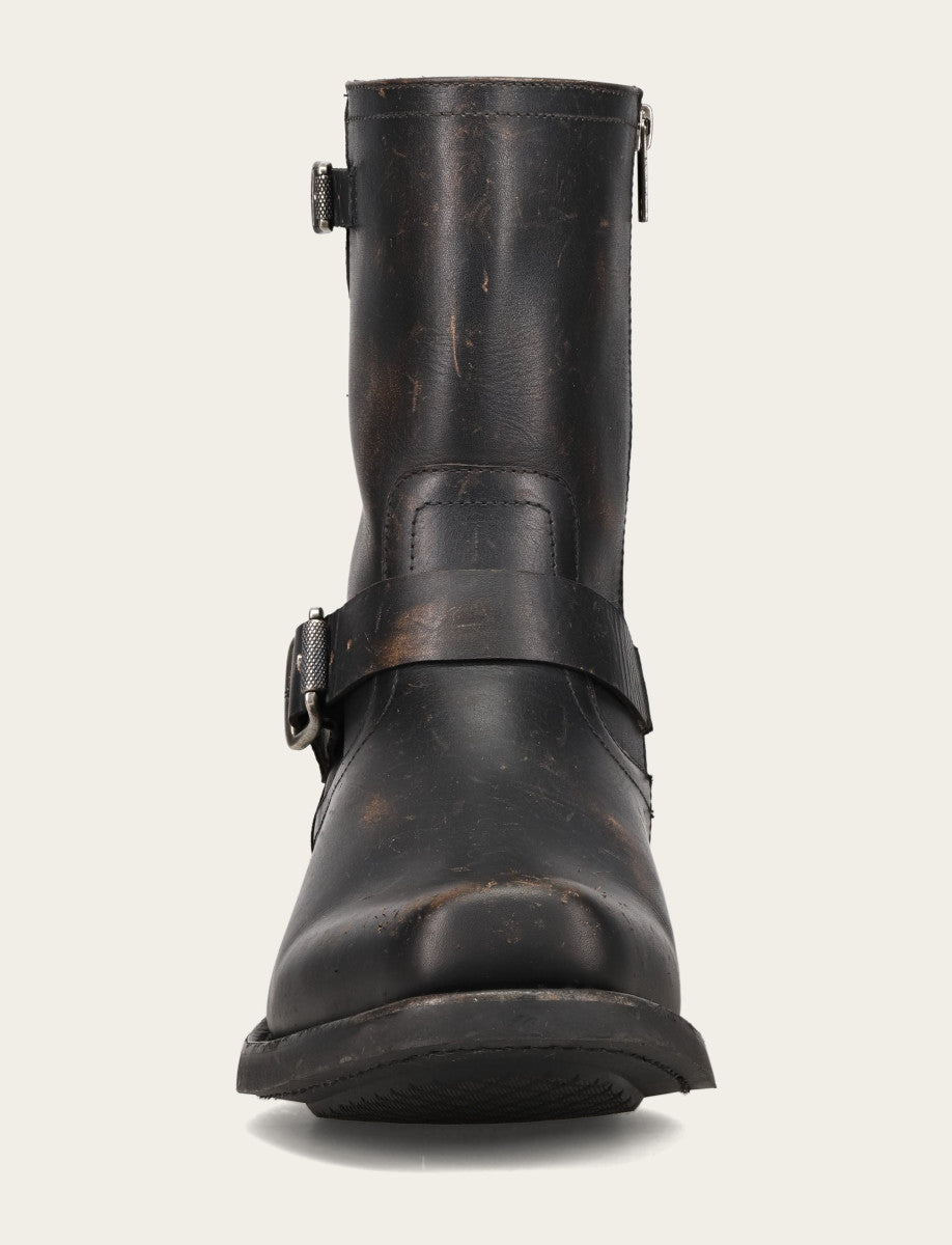 Frye Men's Conway Engineer Smooth Leather Boot / Antique Black