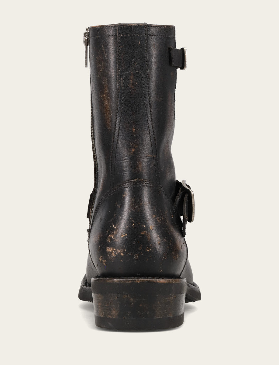 Frye Men's Conway Engineer Smooth Leather Boot / Antique Black