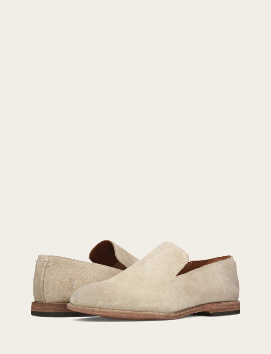 Frye Men's Fog Chris Venetian Loafers / FOG
