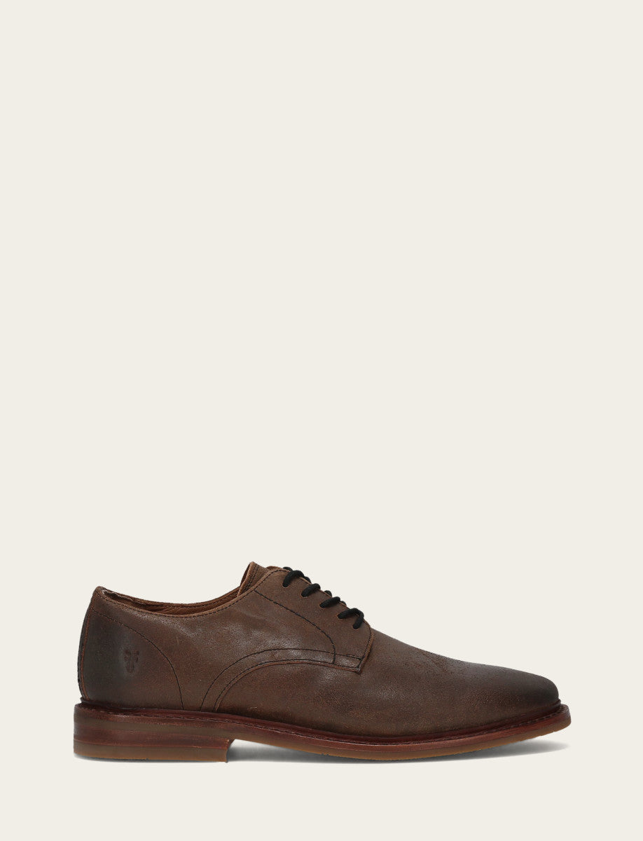 Frye Men's Dark Walnut Paul Oxford Dress Shoes / Dark Walnut