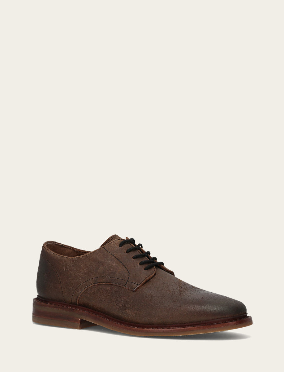 Frye Men's Dark Walnut Paul Oxford Dress Shoes / Dark Walnut