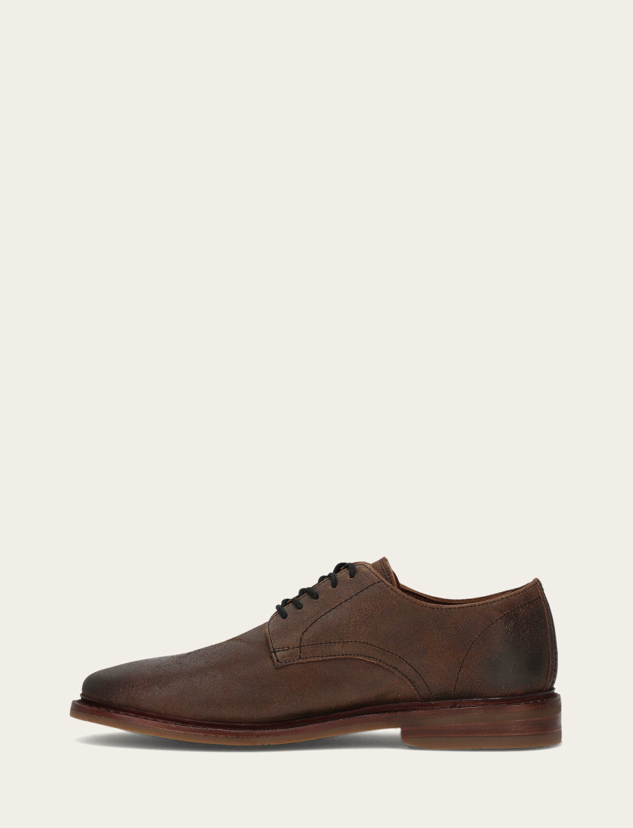 Frye Men's Dark Walnut Paul Oxford Dress Shoes / Dark Walnut