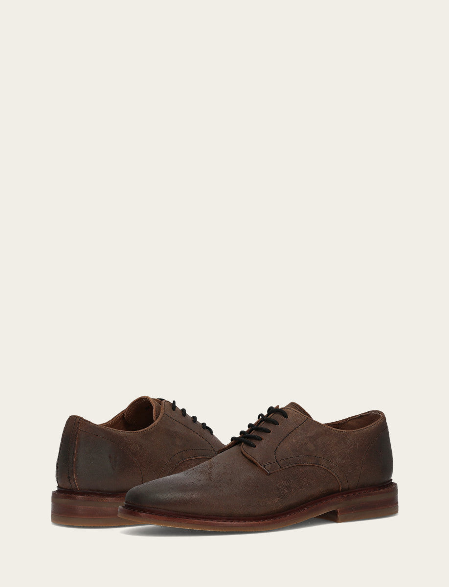 Frye Men's Dark Walnut Paul Oxford Dress Shoes / Dark Walnut