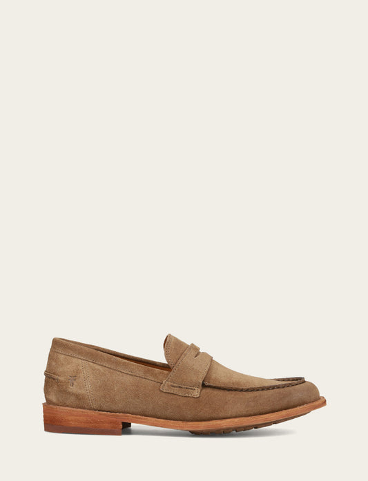 Frye Men's Mushroom Tyler Flex Penny Loafers / Mushroom