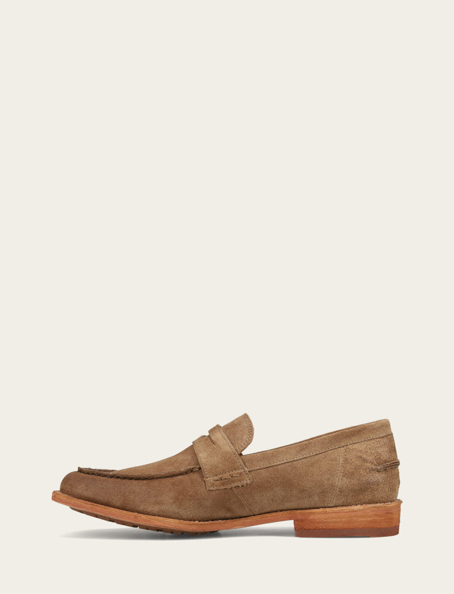 Frye Men's Mushroom Tyler Flex Penny Loafers / Mushroom