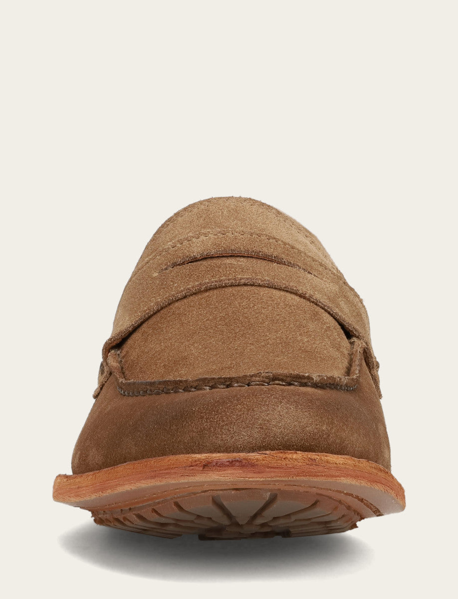 Frye Men's Mushroom Tyler Flex Penny Loafers / Mushroom