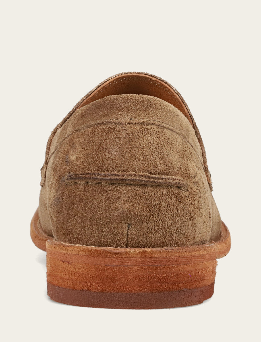 Frye Men's Mushroom Tyler Flex Penny Loafers / Mushroom