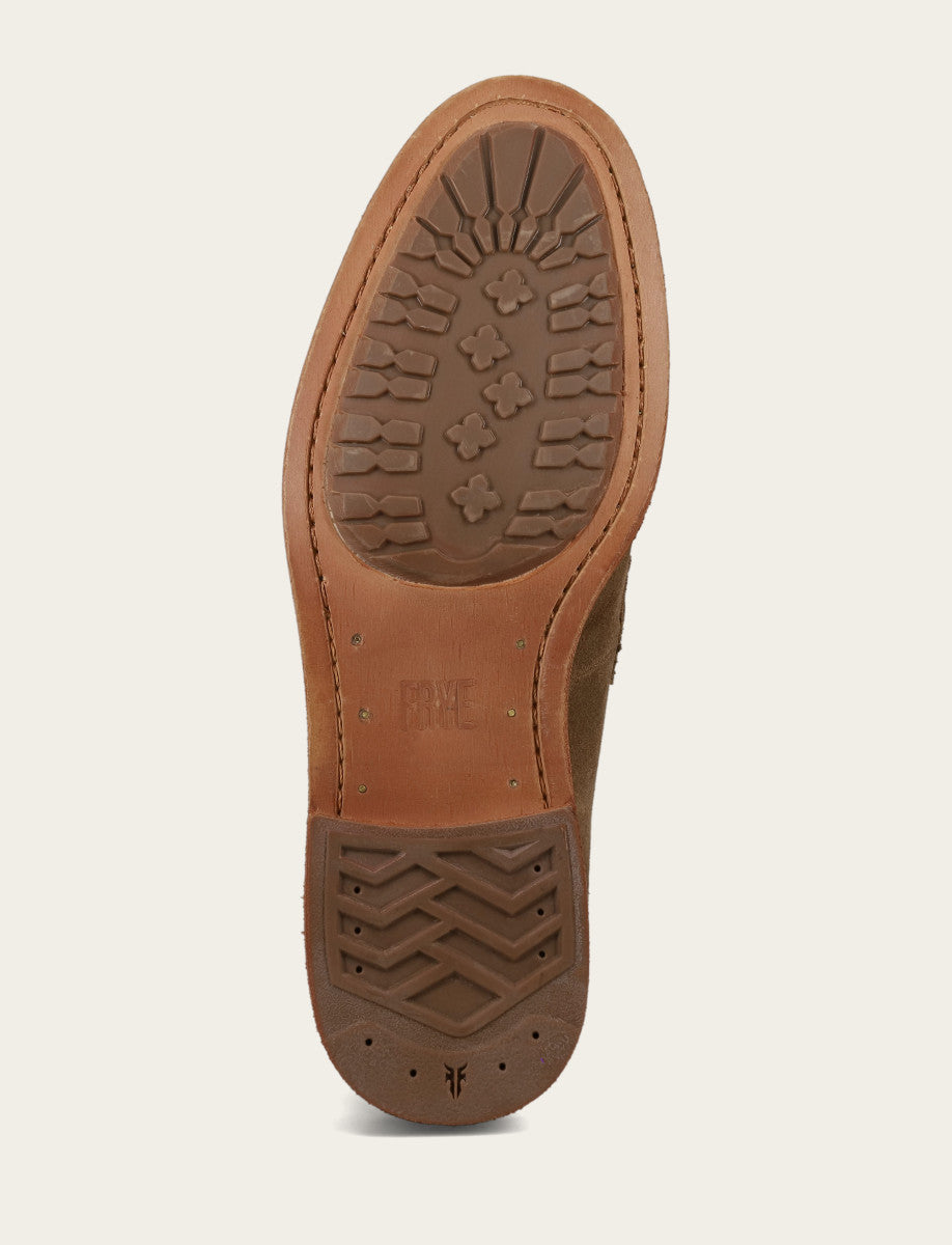 Frye Men's Mushroom Tyler Flex Penny Loafers / Mushroom