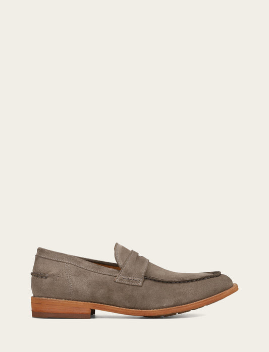 Frye Men's Steel Tyler Flex Penny Loafers / Steel