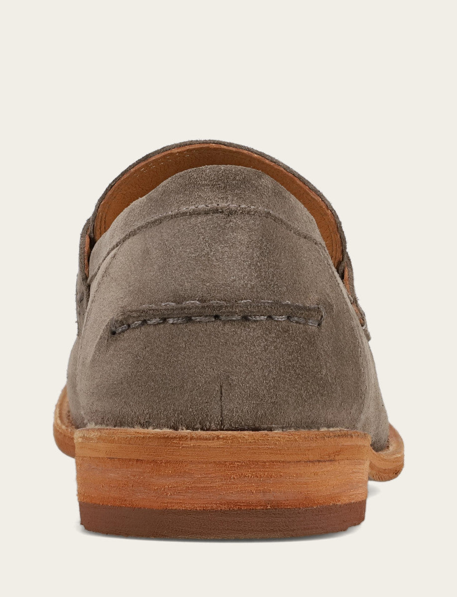 Frye Men's Steel Tyler Flex Penny Loafers / Steel