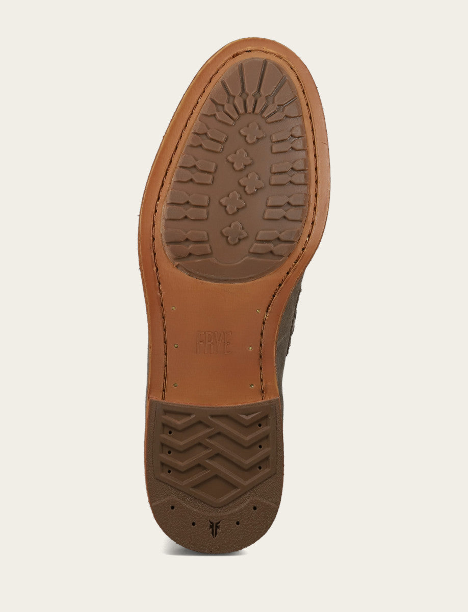 Frye Men's Steel Tyler Flex Penny Loafers / Steel