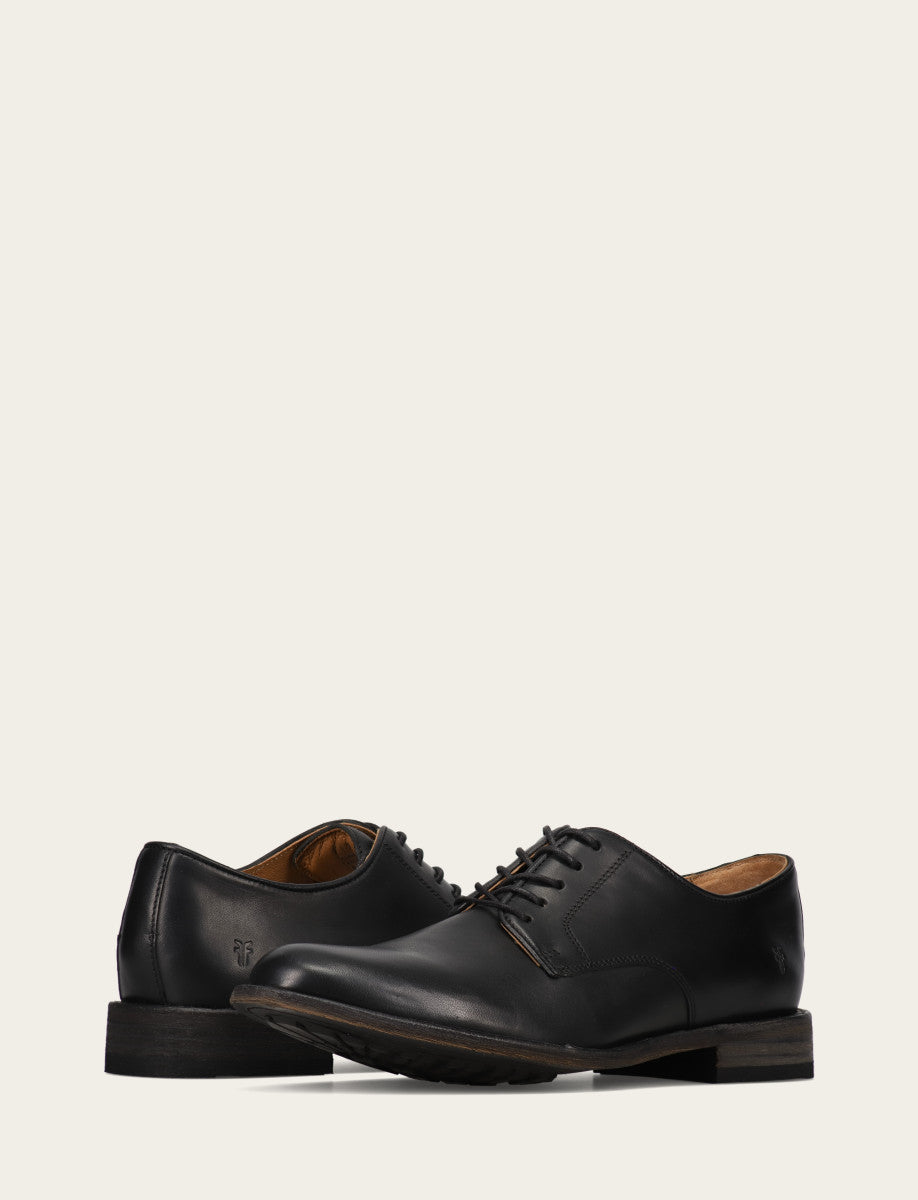 Frye Men's Black Tyler Flex Oxford Dress Shoes / Black