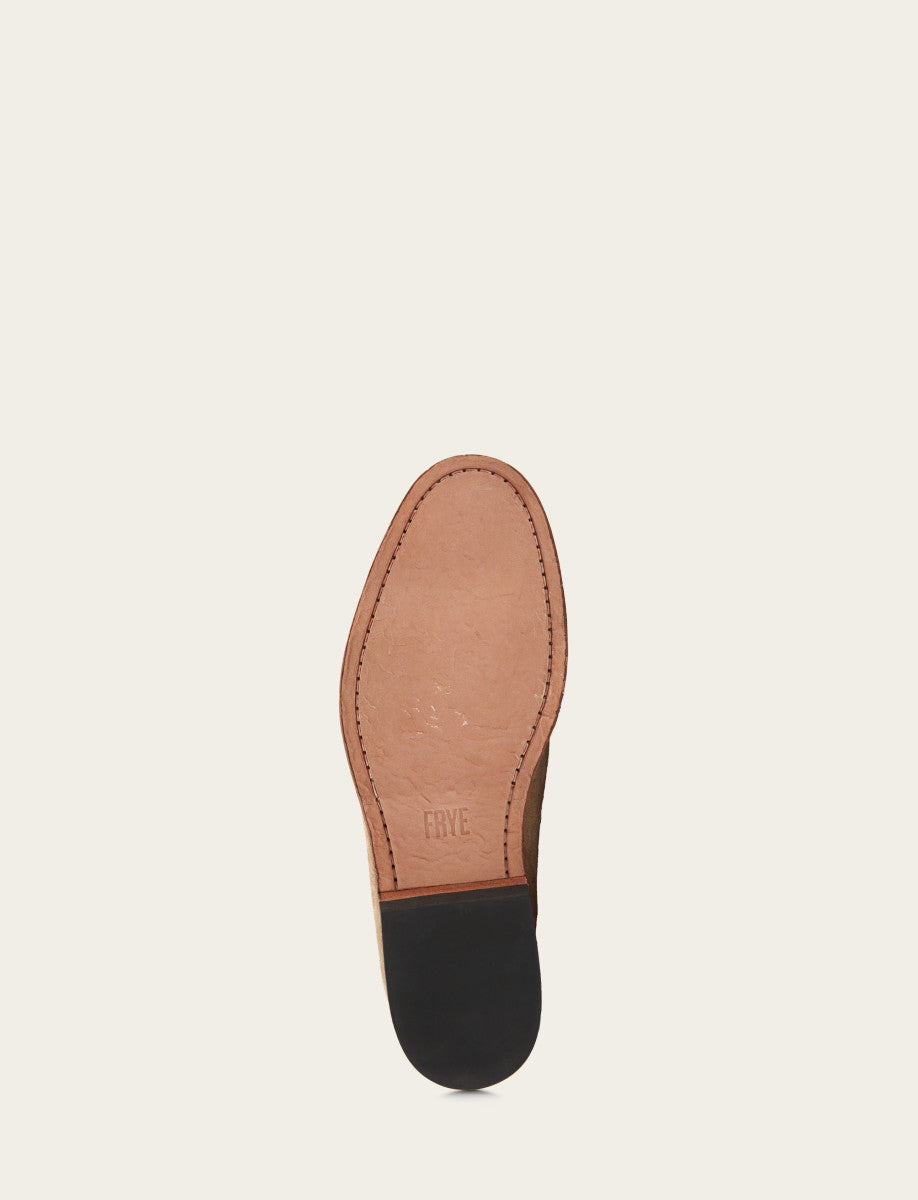 Frye Men's Ash Chris Venetian Loafers / Ash