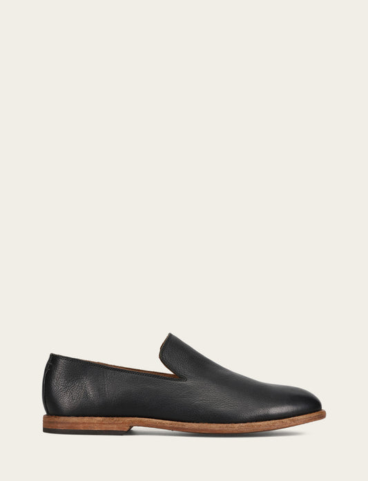 Frye Men's Black Chris Venetian Loafers / Black