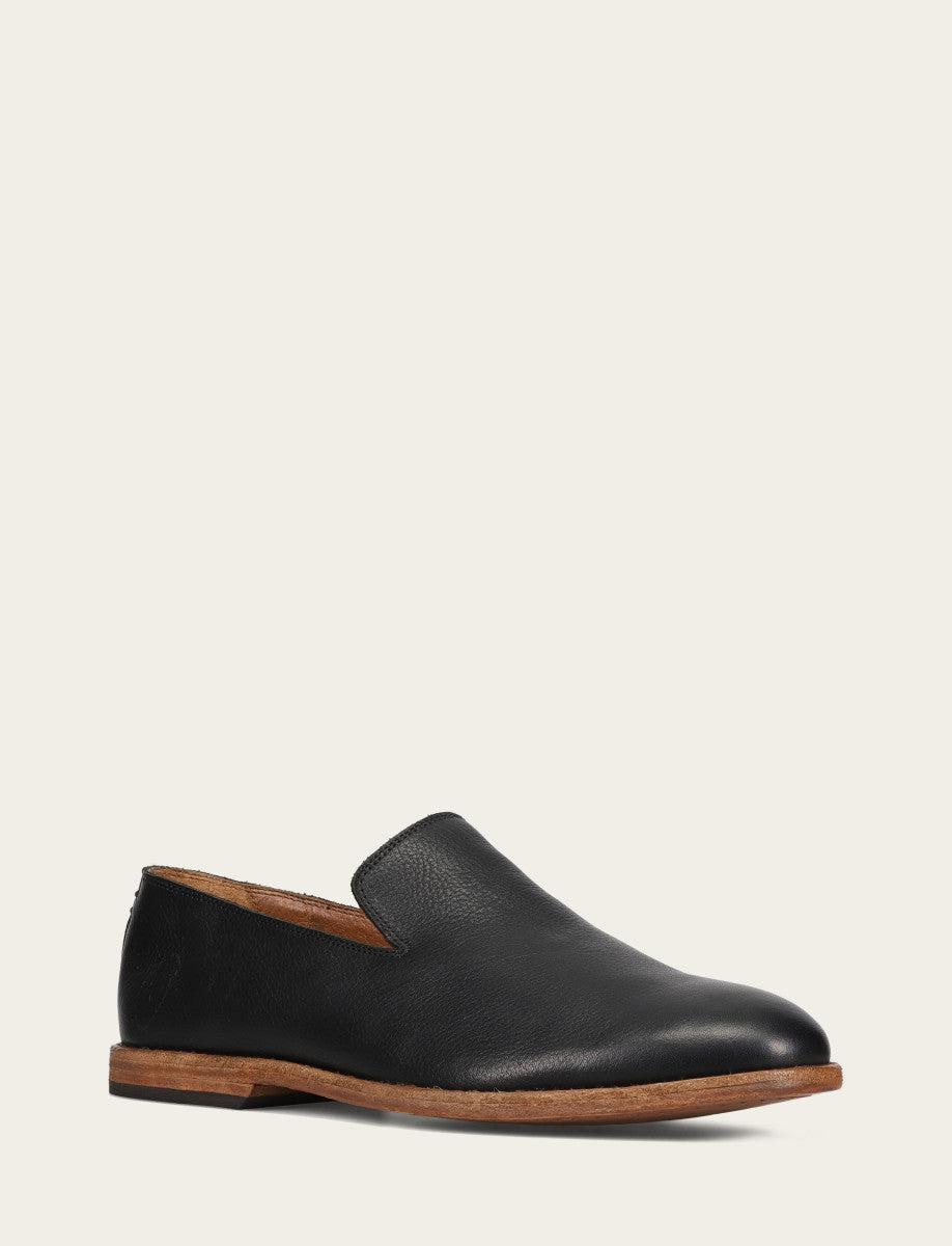 Frye Men's Black Chris Venetian Loafers / Black