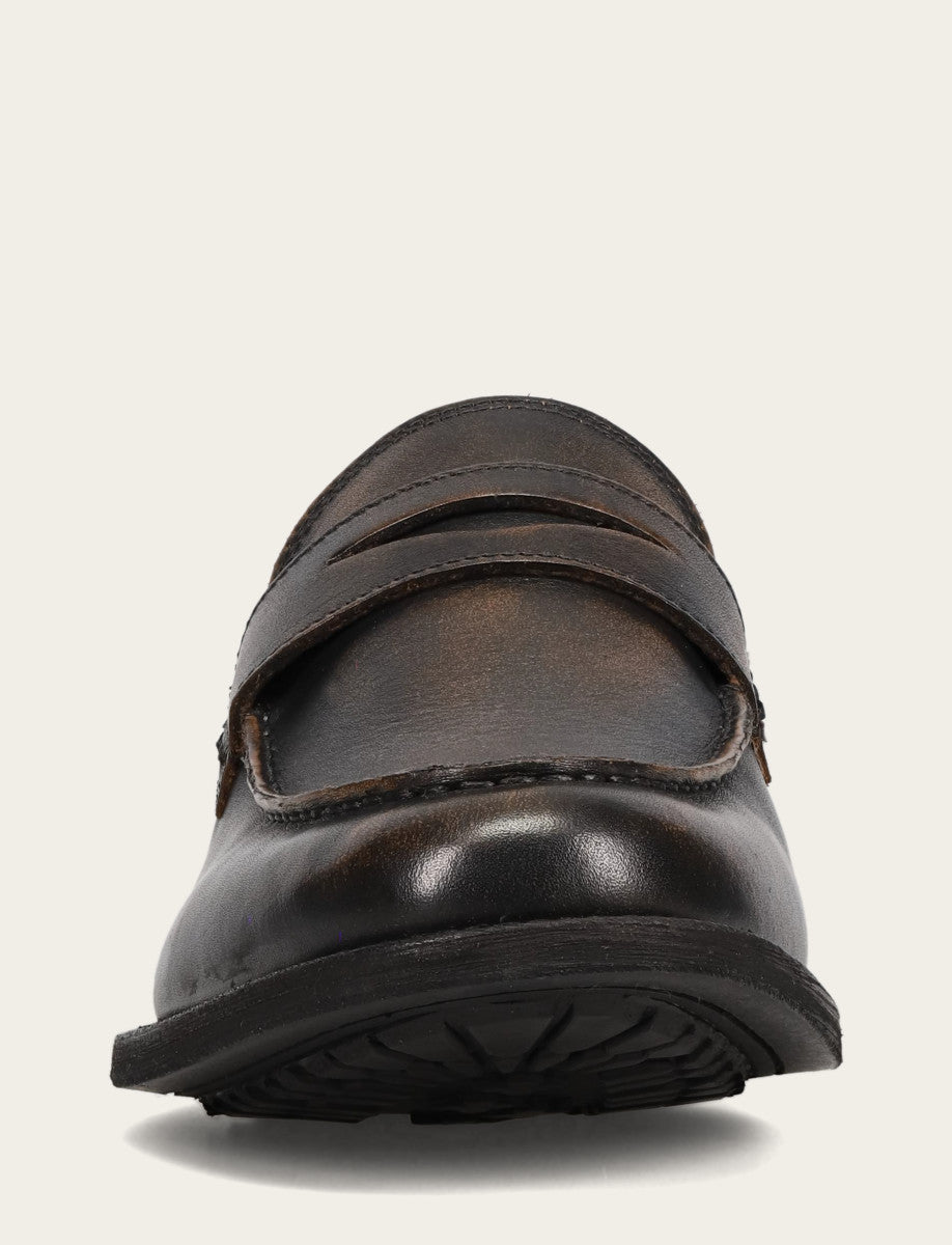 Frye Men's Brown Brush Off Tyler Flex Penny Loafer / Brown Brush Off