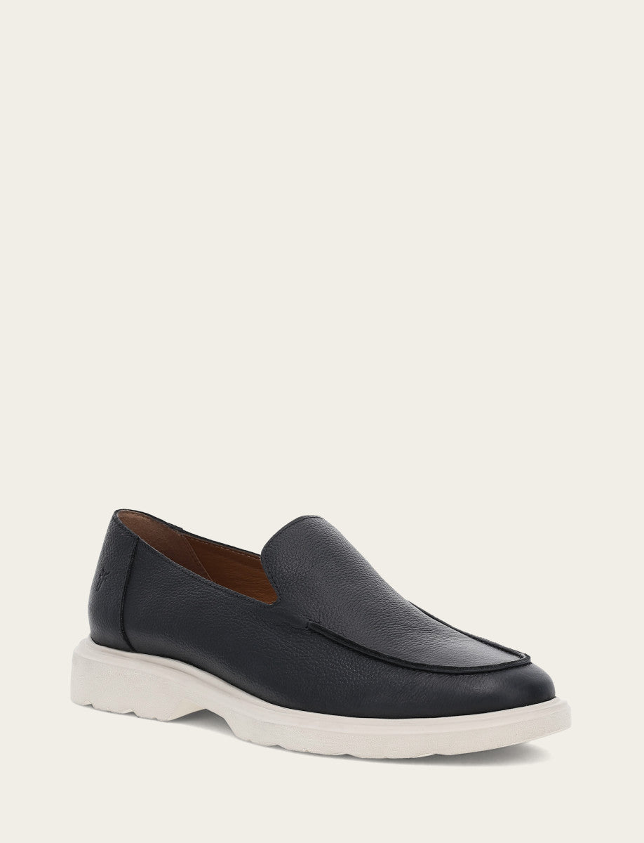 Frye Men's Black Connor Venetian Loafers / Black