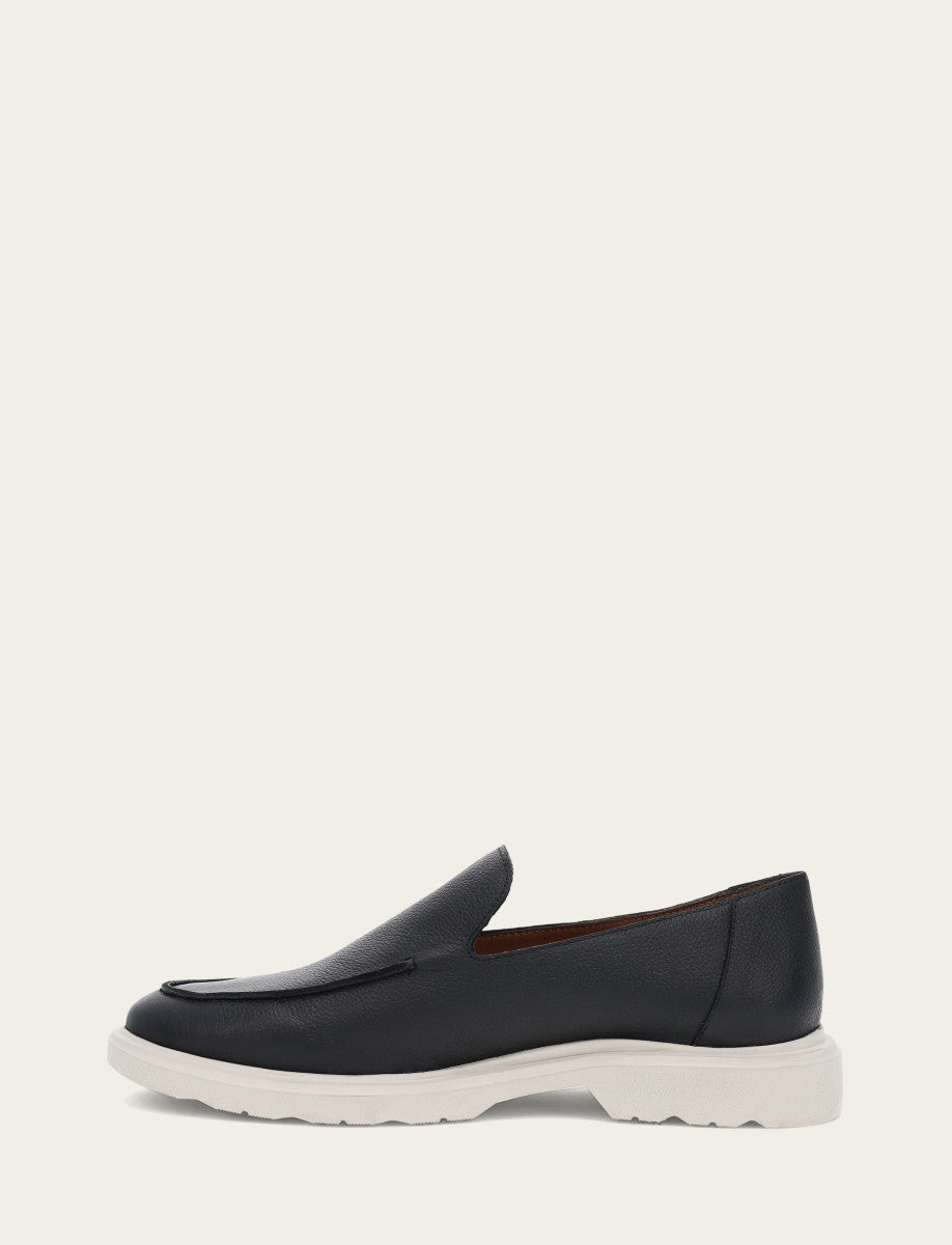 Frye Men's Black Connor Venetian Loafers / Black