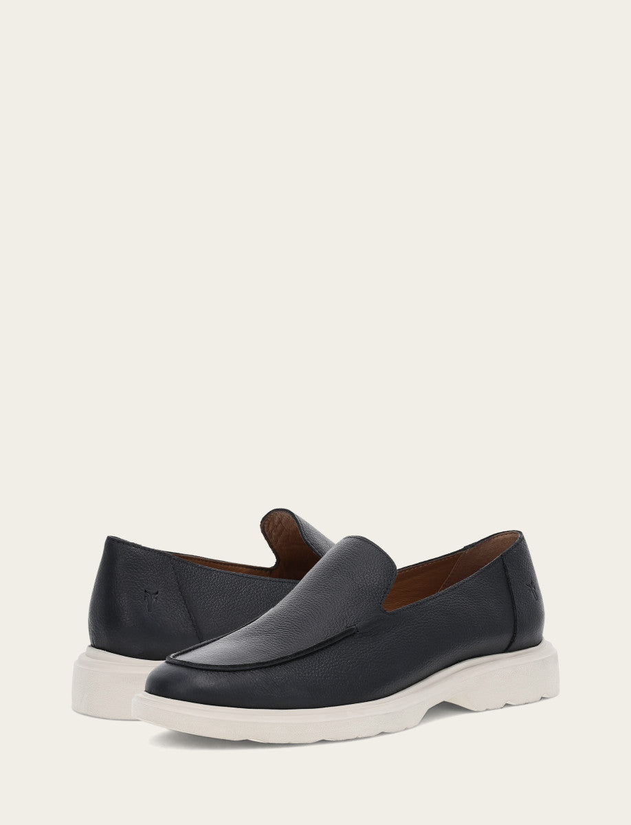 Frye Men's Black Connor Venetian Loafers / Black