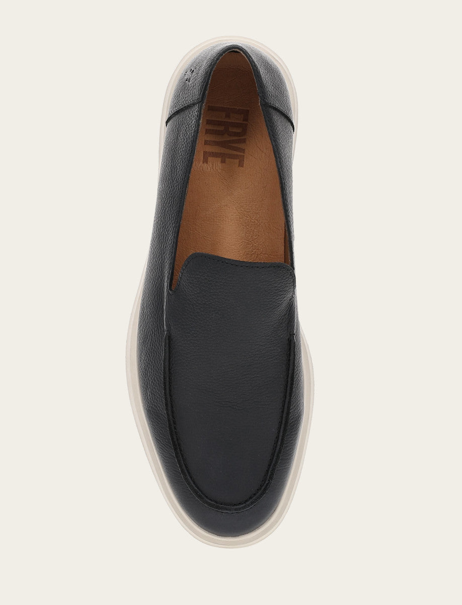 Frye Men's Black Connor Venetian Loafers / Black