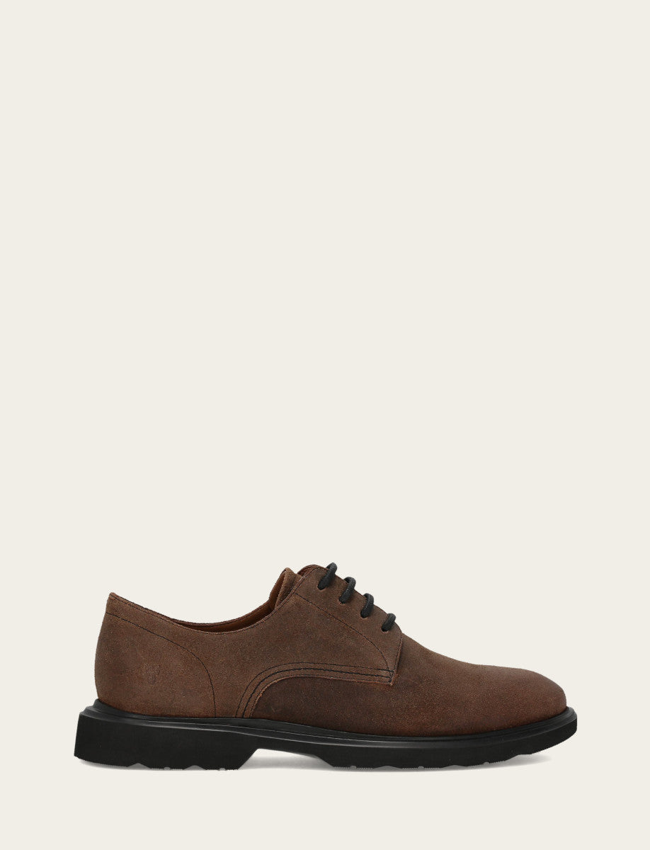 Frye Men's Dark Walnut Connor Oxford Dress Shoes / Dark Walnut