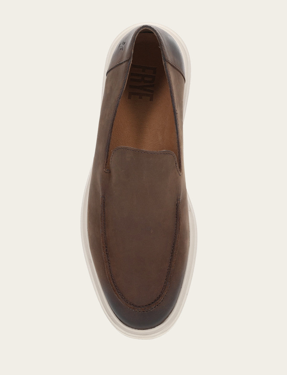 Frye Men's Chocolate Connor Venetian Loafers / Chocolate