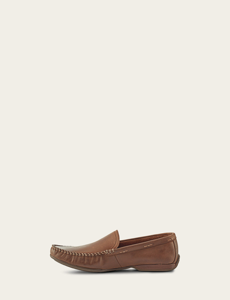 Frye Men's Tan Lewis Venetian Loafers / Tan