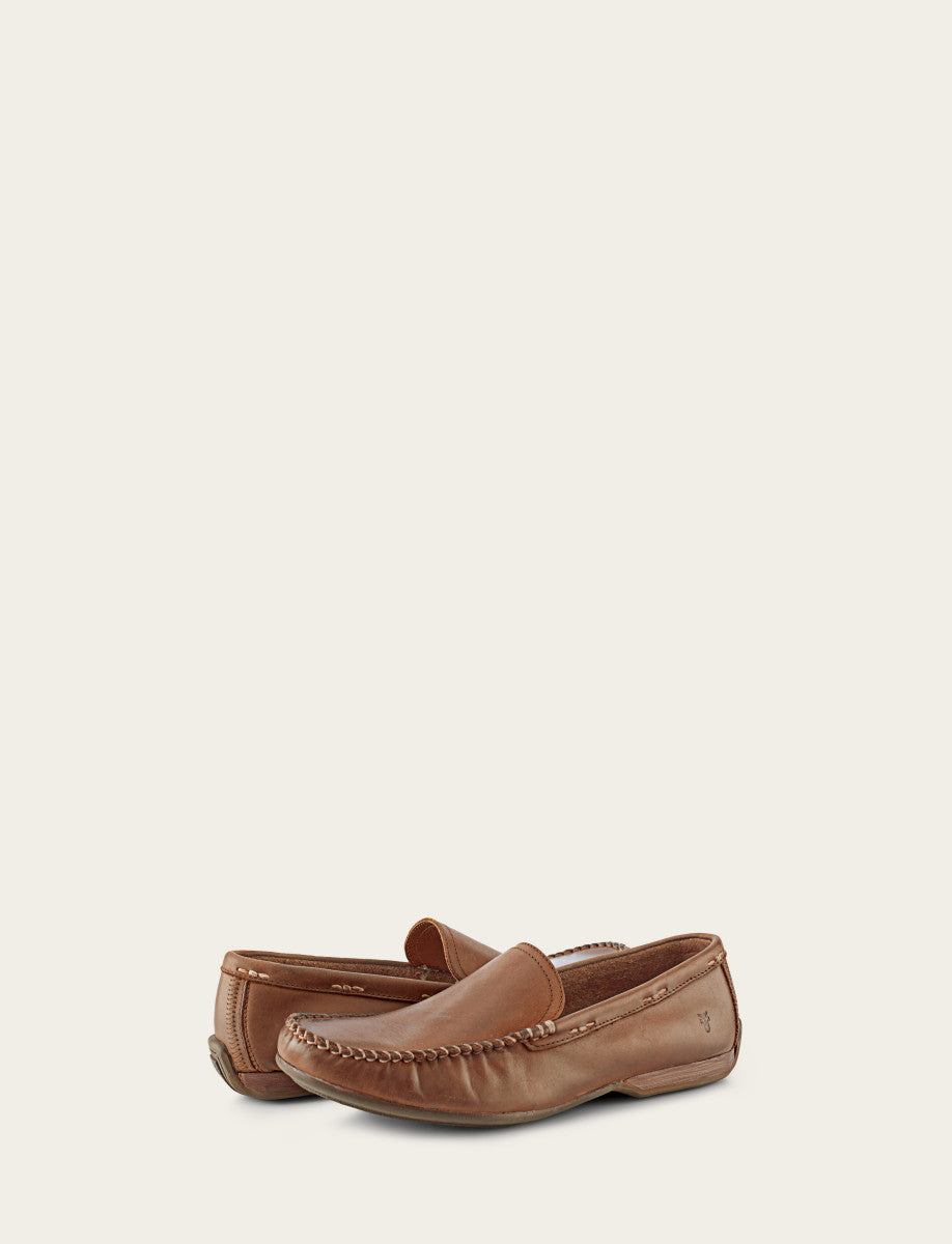 Frye Men's Tan Lewis Venetian Loafers / Tan