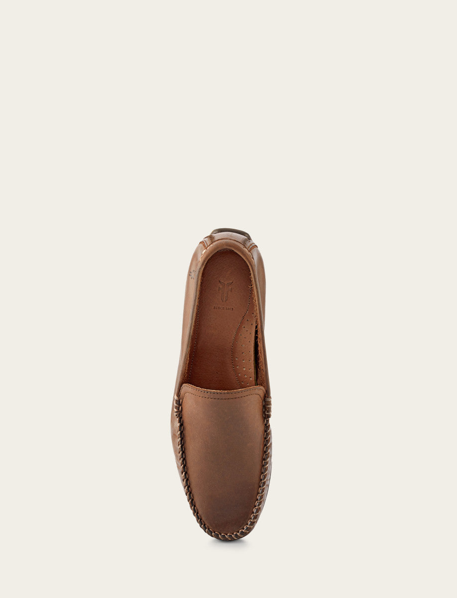 Frye Men's Tan Lewis Venetian Loafers / Tan