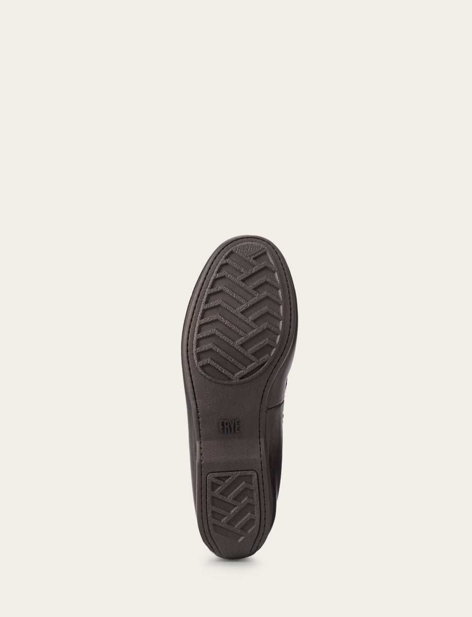 Frye Men's Black Lewis Venetian Loafers / Black