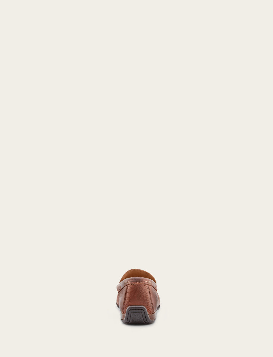 Frye Men's Cognac Lewis Venetian Loafers / Cognac