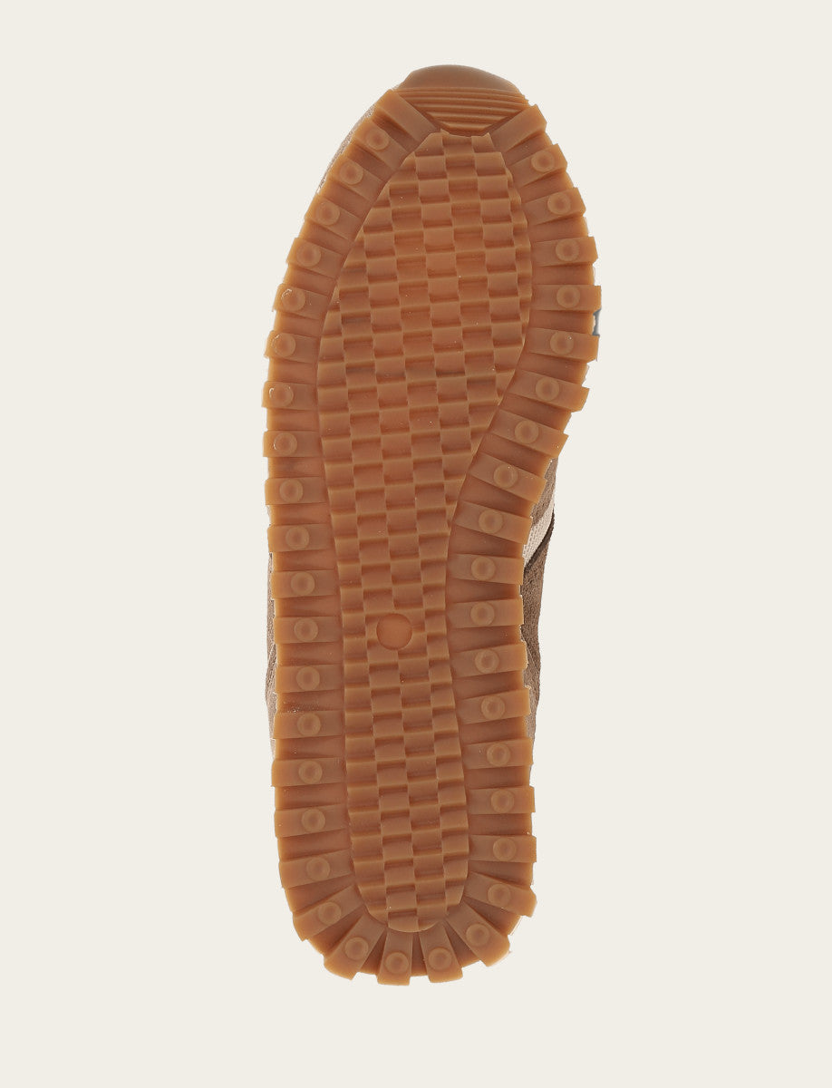 Frye Men's Edwin Jogger Sneaker / Mushroom