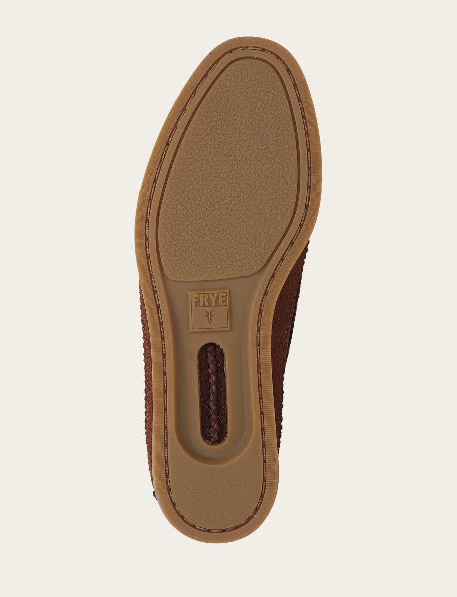 Frye Men's Hickory Mason Field Moc Loafers / Hickory