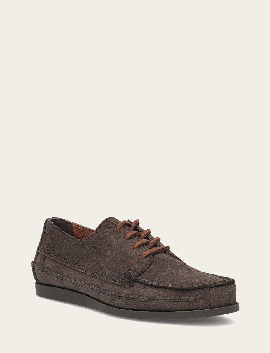 Frye Men's Storm Grey Mason Field Moc Loafers / Storm Grey