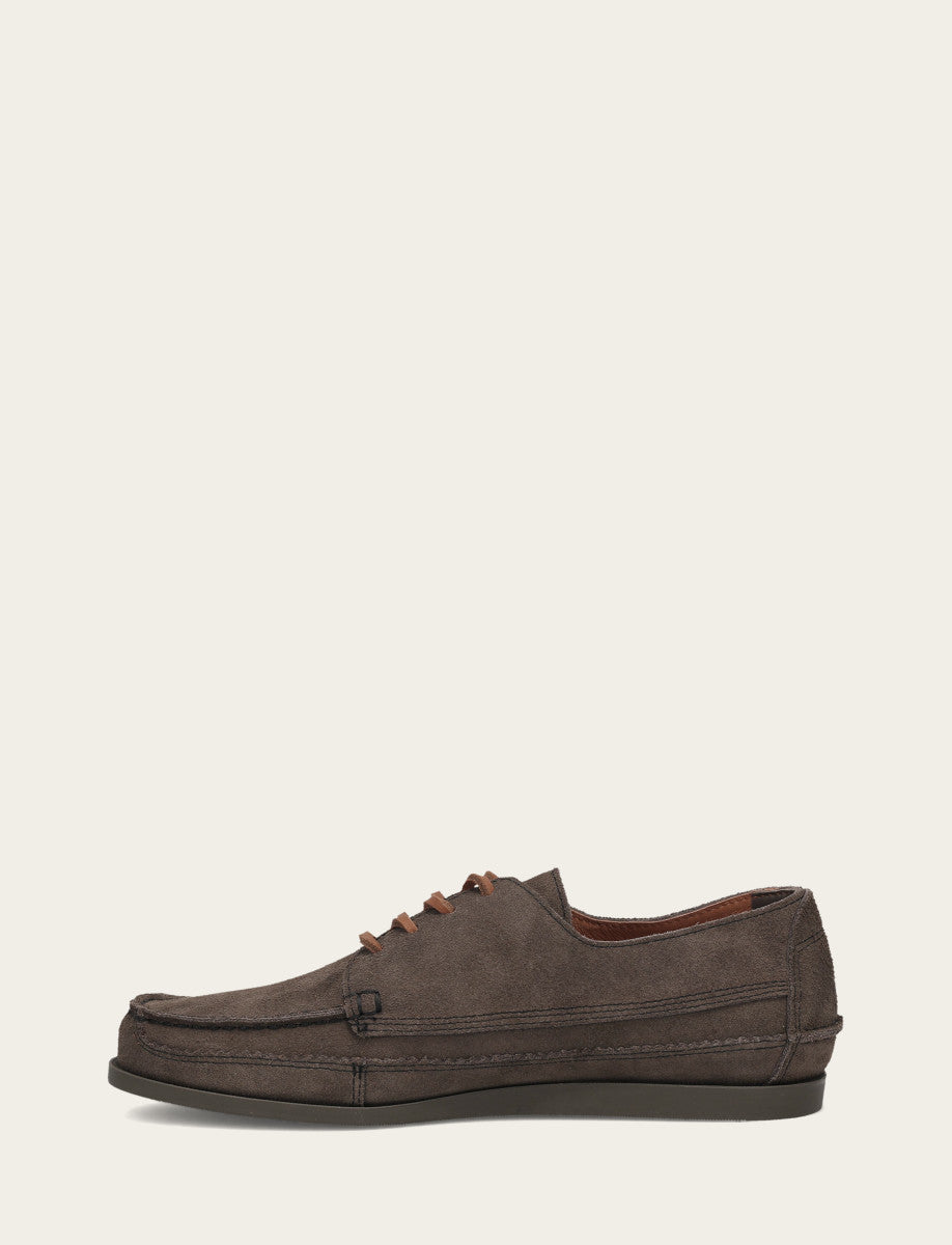 Frye Men's Storm Grey Mason Field Moc Loafers / Storm Grey