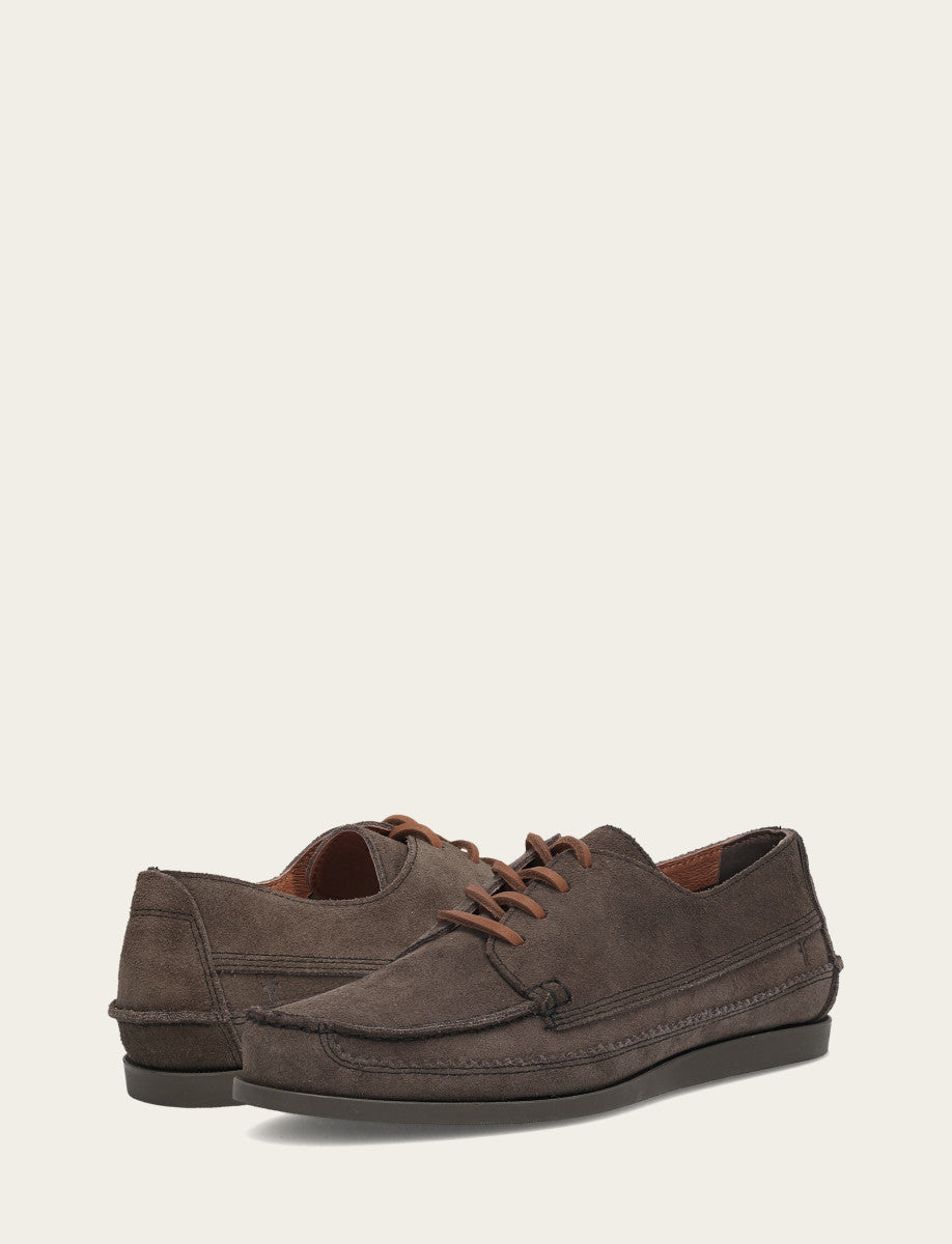 Frye Men's Storm Grey Mason Field Moc Loafers / Storm Grey