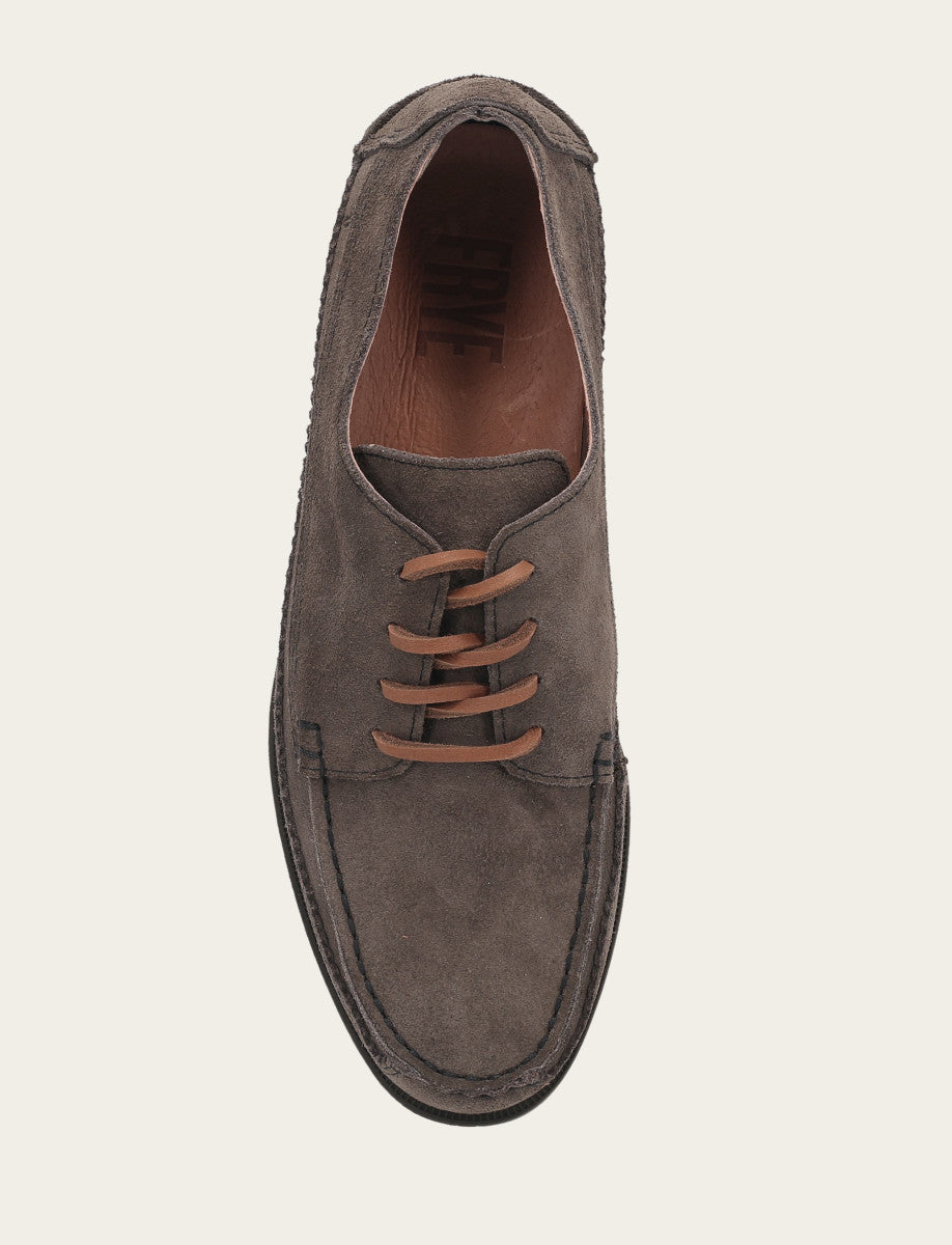 Frye Men's Storm Grey Mason Field Moc Loafers / Storm Grey